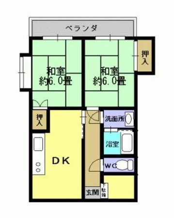 地福邸の物件間取画像